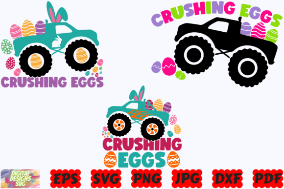 Crushing Eggs SVG Adds Playful Energy to Crafts and Graphics