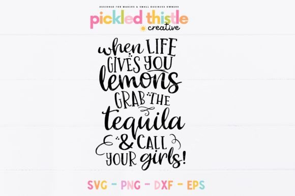 Fun Tequila SVG for Girlfriends