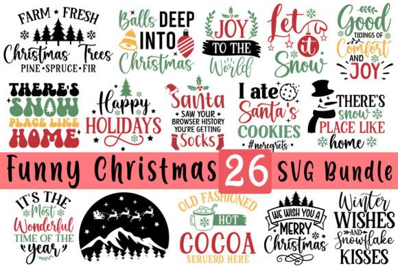 Funny Christmas SVG for Graphics and Crafts