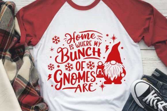 Home is Where My Gnomes Are SVG Funny
