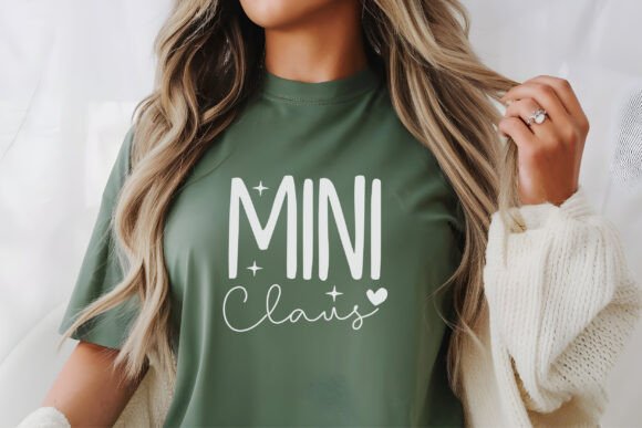 Mini Claus Svg, Funny Christmas Graphics for Crafts