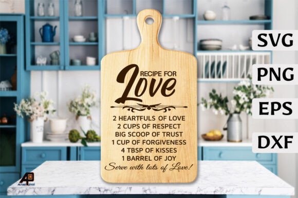 Recipe for Love Funny Quotes Graphics