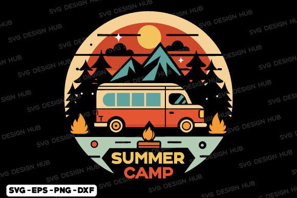 Summer Camp T Shirt, Funny Summer Svg