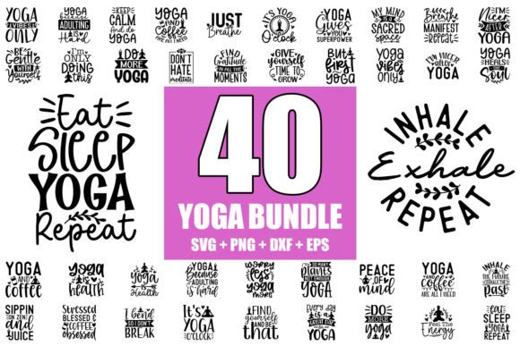 Yoga SVG Bundle: A Graphic Asset for Creative Crafts